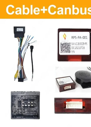 Auto Radio Canbus Box Adattatore RP5-PA-001 Per CITROEN C4L C3-XR C5 Berlingo B9 C-QUATRE C4 Jumpy Peugeot Partner Cablaggio Ca