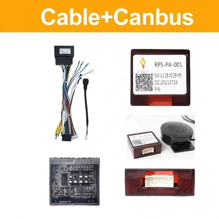 Auto Radio Canbus Box Adattatore RP5-PA-001 Per CITROEN C4L C3-XR C5 Berlingo B9 C-QUATRE C4 Jumpy Peugeot Partner Cablaggio Ca