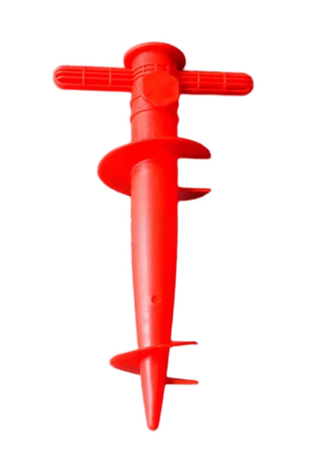 1Pc Ombrello Sabbia Ancoraggio Base di Plastica Regolabile Sole Spiaggia Patio Sabbia Terra Strumenti di Fissaggio Supporto di Ancoraggio Spike Auger Strumenti Sole