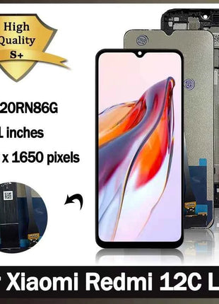 6.71 ''Display Per Xiaomi Redmi 12C LCD 12 c Display FrameTouch Pannello Dello Schermo Digitizer Per Redmi 12C Display 12C LCD 22120RN86