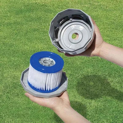 Sostituzione cartuccia filtro piscina 1/2/4 pezzi per filtro Bestway Flowclear formato VI SI Lay-Z-Spa - Miami Vegas Palm Spring