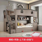 Bunk bed kids with Drawer storage loft double bed Climbing stairs full frames Queen Wooden literas de 2 camas bedroom furniture