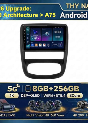 Android 16 For Renault Duster 1 2010 2011 2012 2013 2014 2015 Car Radio Multimedia Player Navigation Carplay Stereo BT Head Unit