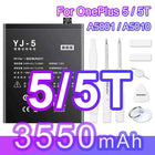 NOHON Replacement Battery for OnePlus 7T 8T 9RT 10T 12 11 9 8 7 6T 6 5T 5 7TPro Phone Batteries BLP801 BLP685 BLP745 BLP743