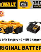 Genuine Dewalt 20V MAX 5Ah 6Ah 18650 Battery XR Lithium-Ion Battery for Power Tools, 120W High Power, Rechargeable, Replacement Battery