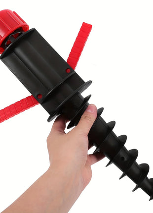 Supporto per ancoraggio del vento per ombrellone da spiaggia da 1 pezzo |   360 °   Design anti-rotazione |   Adatto per il 90% dei ombrelli |   Universale per il campeggio sulla spiaggia