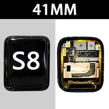 Display OLED per Apple Watch Serie 1 2 3 4 5 6 SE 7, Schermo Touch LCD con Digitalizzatore, Ricambio per iWatch 38/42/40/44/41/45mm