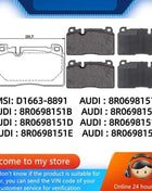 For AUDI A6(C7/4G5/4GD)A7(4GA/4GF)Q5(8R) Front Brake Pads 8R0698151B 8R0698151D 8R0698151E 8R0698151G/Auto Parts -22035