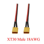 XT30 XTR30U XT60 XT60H XT90 Connettore maschio e femmina con cavo in silicone 10AWG/12AWG/16AWG/18AWG 100mm per cavo batteria RC