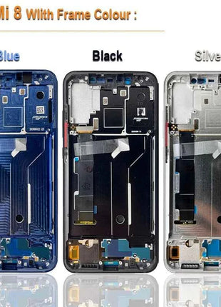 6.21 ''Super AMOLED LCD Per Xiaomi Mi 8 LCD M1803E1A Display Touch Screen Digitizer Assembly Parti di Ricambio Per Mi 8 Schermo