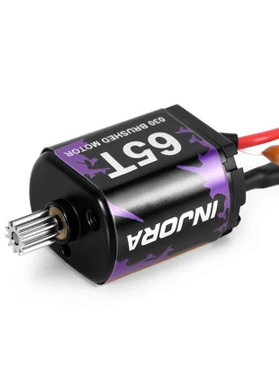 INJORA 65T 030-Size Brushed Motor for 1/30 Axial SCX30 (2-Pack)