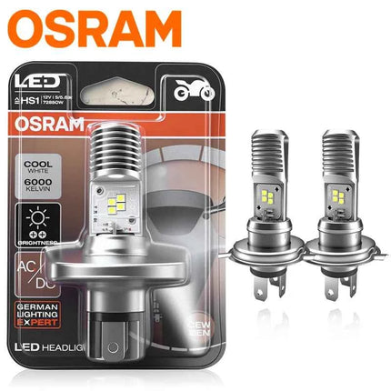 OSRAM HS1 7285CW Led Moto Car Headlight High Low Beam LEDriving HL HS1 NEW GEN H4 Motorcycle Lamp Led Bulb PX43t 6000K DC AC 12V