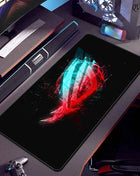 Asus Rog Mause Pad Anime Mouse Mats Gaming Computer Desk Mat Mouse Carpet Pc Accessories Gamer Mouse Pad Speed Rubber Mat