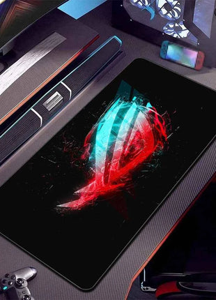 Asus Rog Mause Pad Anime Mouse Mats Gaming Computer Desk Mat Mouse Carpet Pc Accessories Gamer Mouse Pad Speed Rubber Mat