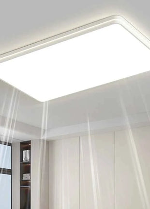Lampade da soffitto per interni nordici Decorazione moderna del soggiorno della casa Apparecchio di controllo remoto Lampadario da studio quadrato per camera da letto per bambini