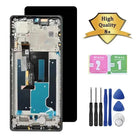 6.7'' P-OLED edge50Fusion Display For Motorola Moto Edge 50 Fusion LCD Display Touch Screen Digitizer Assembly With fingerprint