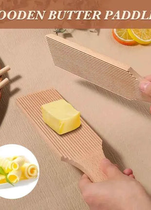 Gnocchi and Butter Board Wooden Set Italian Pasta Making Tools Ravioli Mold Cutter for Homemade Cavatelli Garganelli Pasta Maker
