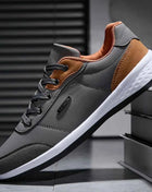 New Men Shoes Spring Autumn Waterproof Walking Sneakers Leisure Male Leather Sports Shoes Non-Slip Footwear Tennis for Men