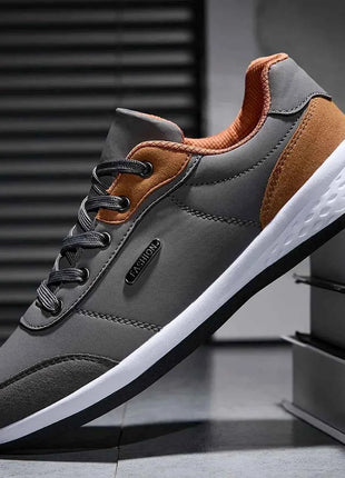 New Men Shoes Spring Autumn Waterproof Walking Sneakers Leisure Male Leather Sports Shoes Non-Slip Footwear Tennis for Men