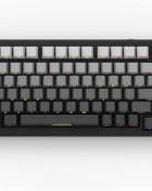 ATTACK SHARK M86 Wireless Mechanical Gaming Keyboard, 75% Gasket Hot Swappable RGB Custom Keyboard, Side Printed PBT Keycaps