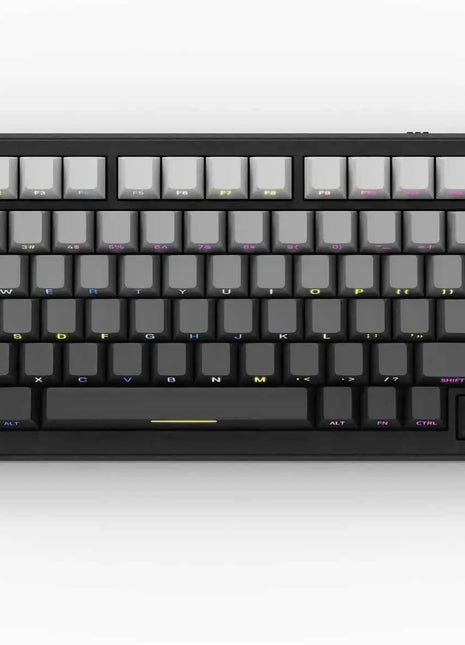 ATTACK SHARK M86 Wireless Mechanical Gaming Keyboard, 75% Gasket Hot Swappable RGB Custom Keyboard, Side Printed PBT Keycaps