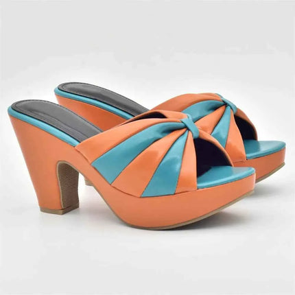 Nuovo arrivo Set di scarpe e borse per donna 2025 Scarpe e borse africane Set coordinato Scarpe da sposa Décolleté con zeppa da sposa per donna