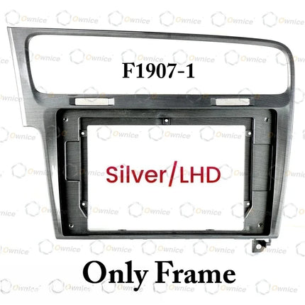 Owince Autoradio Fascias Telaio Per Volkswagen VW Golf 7 MK7 2013 - 2020 Pannello Stereo Cablaggio Cavo di Alimentazione Canbus Decoder