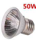 25/50/75W UVA+UVB 3.0 Reptile Lamp Bulb Turtle Basking UV Light Bulbs Heating Lamp Amphibians Lizards Temperature Controller 1Pc