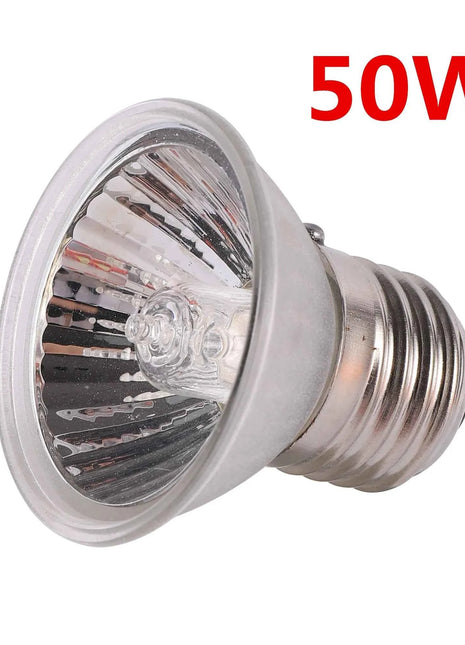 25/50/75W UVA+UVB 3.0 Reptile Lamp Bulb Turtle Basking UV Light Bulbs Heating Lamp Amphibians Lizards Temperature Controller 1Pc