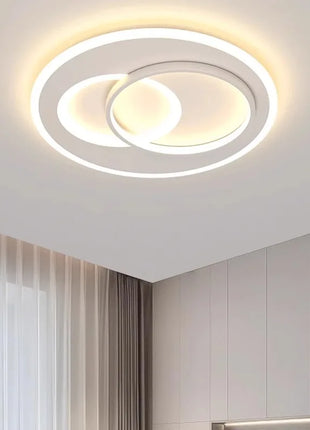 Lampada da soffitto moderna a LED Luci da soggiorno ultrasottili quadrate con telecomando Camera da letto Studio Sala da pranzo Decorazioni per la casa Apparecchio di illuminazione