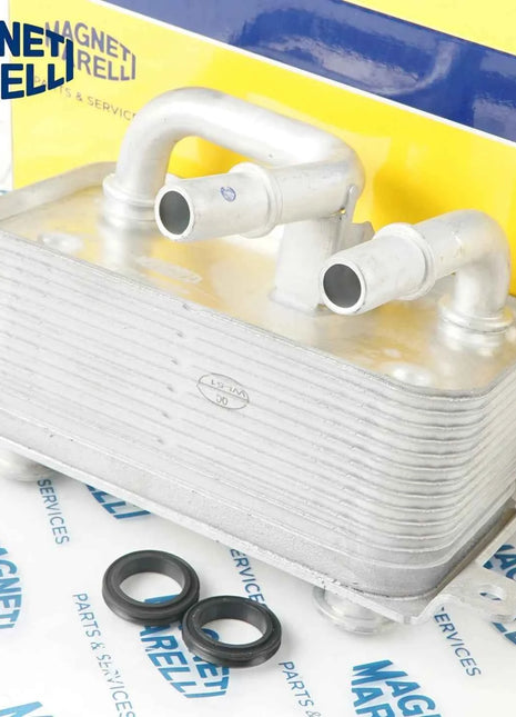 17217519213 17217507974 Radiatore Olio Trasmissione di Alta Qualità per BMW E60 E61 E63 E65 E66 650i 520i 525i 530i 545i 735i 745i M54