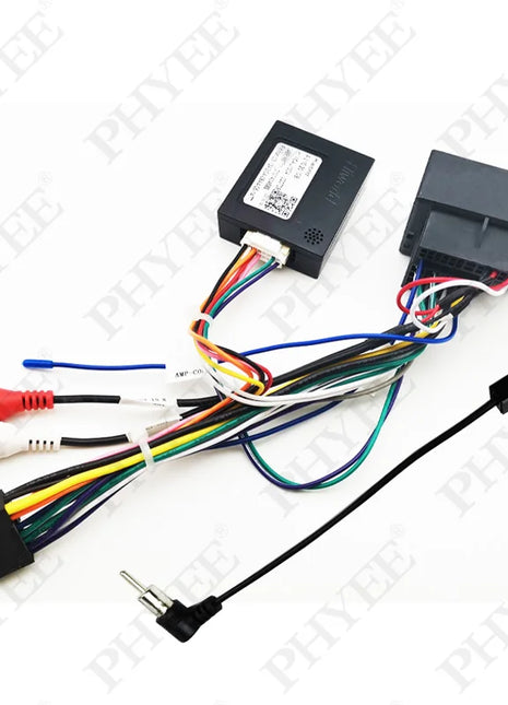CAN Bus Decoder Quadlock Adattatore di cablaggio Spina a 16 pin Quad Lock Connettore RCA Auto Cavo di cablaggio Android per Audi A3 8P A4 B7 TT