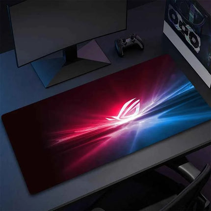 Asus Rog Mause Pad Anime Mouse Mats Gaming Computer Desk Mat Mouse Carpet Pc Accessories Gamer Mouse Pad Speed Rubber Mat