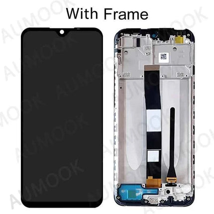 9A/9C IPS LCD per Redmi 9A/9C Display Touch Screen Digitizer Parti di Montaggio Per Xiaomi Redmi 9C/9A Con Telaio LCD