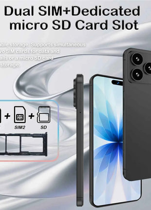 Versione Globale 2026 I17 Promax Pro 4G 5G Dual SIM Dual Standby Sistema Originale Intelligente Schermo 7.3 Pollici Batteria 8000mAh Novità