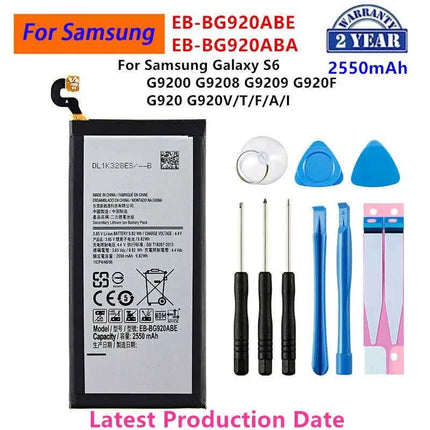Brand New  battery For Samsung Galaxy S6 S6 Edge/Plus  S7 S7 Edge S8 S8 Plus+ S9  S9 Plus  S10 S10E S10 Plus J5 Pro J7 Pro