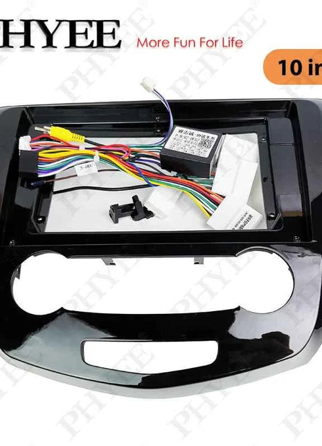 Telaio pannello cruscotto per Nissan Qashqai 2016-2019, adattatore cablaggio radio, decodificatore CAN Bus, per sistema Android 2DIN 10"