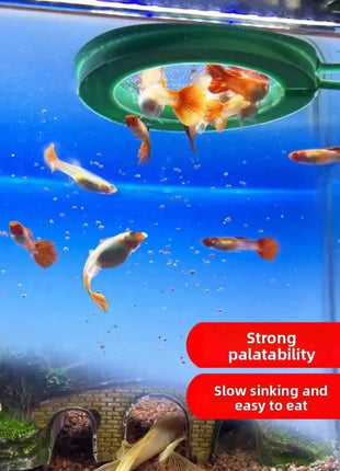 SUNSUN Premium Small Granule Fish Food for Guppies and Tetras, Color Enhancing & Complete Nutrition for Small Tropical Fish