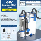 6W Fish Toilet