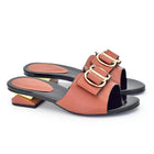 Pantofole estive stile italiano stile dolce per la festa di nozze reali sandali con cinturino alla caviglia scarpe da sposa da donna con strass eleganti