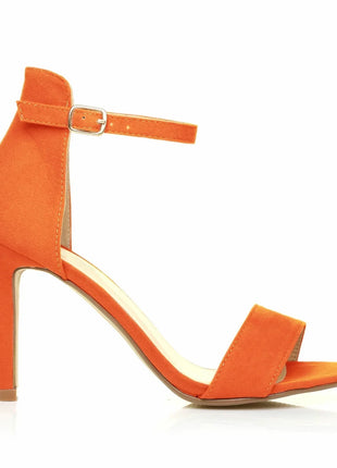 New Sexy Women's 9cm High Heel Shoes, Summer Ankle Strap Sandals, Red Party and Wedding Shoes