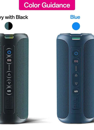 Altoparlante Bluetooth portatile Ortizan X8 Pro, suono potente da 40 W e bassi migliorati, impermeabile IPX7, accoppiamento TWS, luci RGB, ingresso TF/AUX, altoparlanti wireless Bluetooth 5.3 per casa, esterni