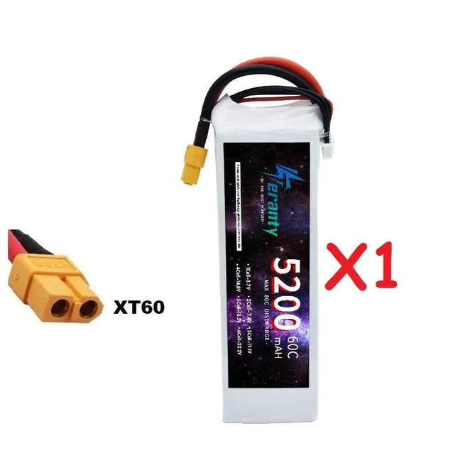 3S Lipo Battery 11.1V 5200mah 60C For RC Car Quadcopter Drone Airplane Helicopter With XT60 Deans T XT90 EC5 11.1V Battery