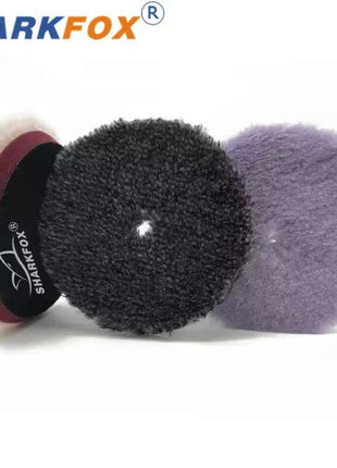 Sharkfox 5/6 Inch (125mm/150mm)Mix Color Wool Polishing Pad High Density Lamb Woollen Car body Polish Wheel Buffing Pad