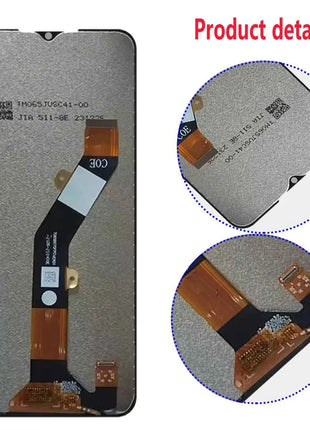 Mobile Phone Lcds For ZTE Blade A34,A54,LCD DIsplay Touch Screen Digitizer Panel With Frame Assembly Replacement Repair Parts6.6