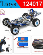 Wltoys New 124017-V8 1/12 2.4G Racing RC Cars 4WD Brushless Motor 75Km/H High Speed Remote Control Off-road Drift Toys For Aduit