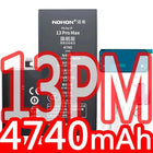 NOHON  High Capacity Phone Battery for iPhone 13 13Pro 12 Pro 11 X XR XS 12Mini 13PM 15Pro MAX 14 SE SE2 SE3 Replacement Bateria