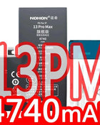 NOHON  High Capacity Phone Battery for iPhone 13 13Pro 12 Pro 11 X XR XS 12Mini 13PM 15Pro MAX 14 SE SE2 SE3 Replacement Bateria