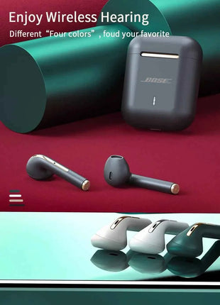 Bosebye J18 Wireless Earphone Bluetooth Headset 9D Noise Reduction Gaming Headset With Microphone TWS EarBuds Hands-free Earbuds