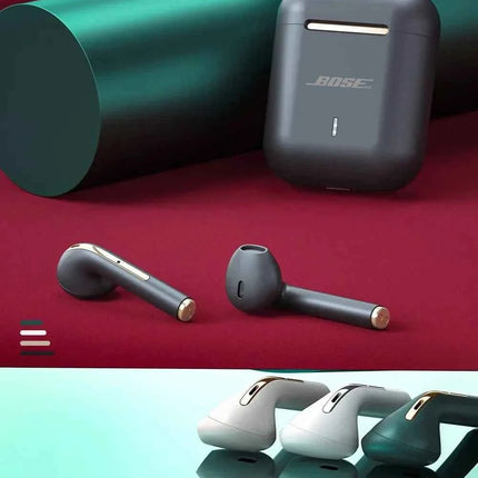 Bosebye J18 Wireless Earphone Bluetooth Headset 9D Noise Reduction Gaming Headset With Microphone TWS EarBuds Hands-free Earbuds
